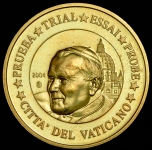 50 евроцентов 2004  Образец (Ватикан)