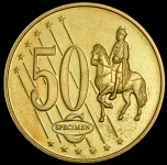 50 евроцентов 2004  Образец (Ватикан)