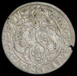 6 грошей 1661 (Краков)