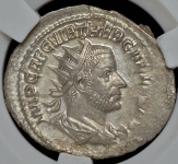 Антониниан  Требониан Галл  Рим империя  (в слабе)