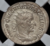 Антониниан  Требониан Галл  Рим империя  (в слабе)
