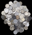 Набор из 163-х сер  монет РИ