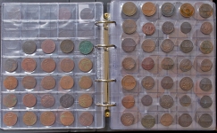 Набор из 180-ти медных монет РИ