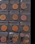 Набор из 190 медных монет 1924 года
