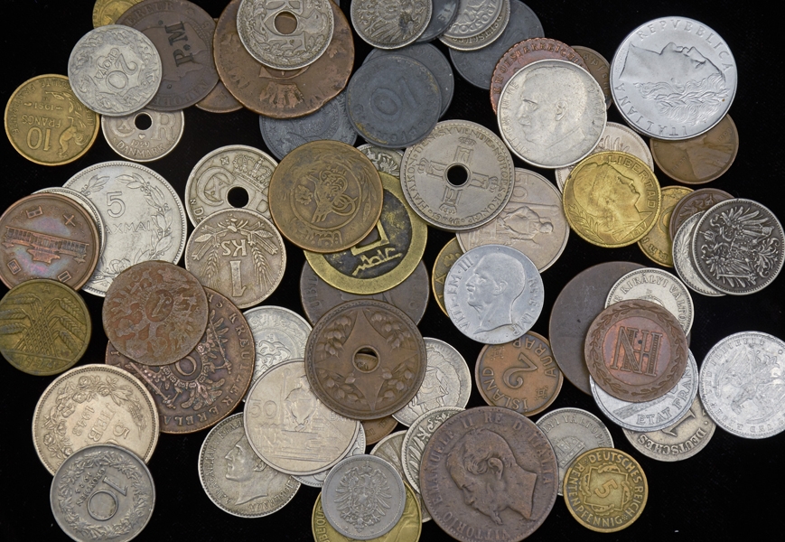 Набор из 269-и монет (страны мира)