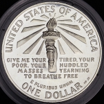 1 доллар 1986 "100 лет Статуе Свободы"