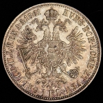 1 флорин 1861 (Австрия)