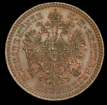1 крейцер 1878 (Венгрия)
