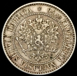 1 марка 1864 (Финляндия)