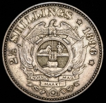 2 1/2 шиллинга 1896 (ЮАР)