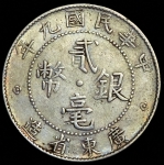 20 центов 1920 (Гуандун  Китай)