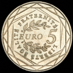 5 евро 2008 "Сеятель" (Франция)