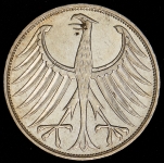 5 марок 1974 (Германия)