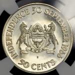50 центов 1966 (Ботсвана) (в слабе)