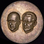 Медаль "Посещение Шарлем де Голем Мексики" (Мексика)