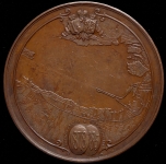 Медаль "В память открытия С -Петербургского морского канала  (в п/у)