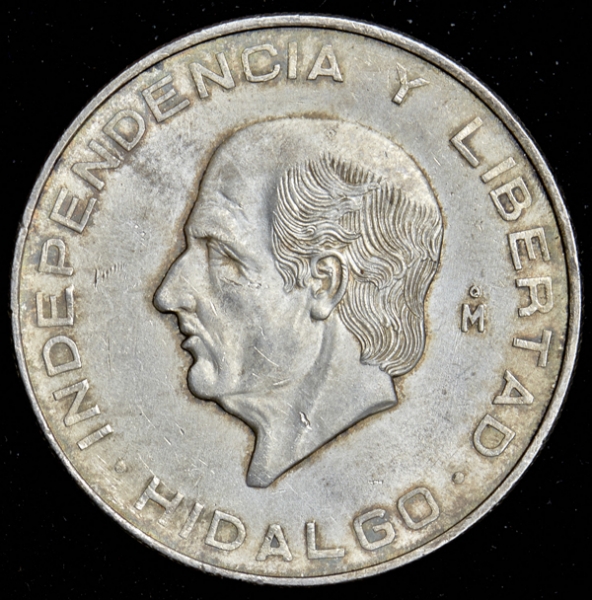 10 песо 1956 "Идальго" (Мексика)