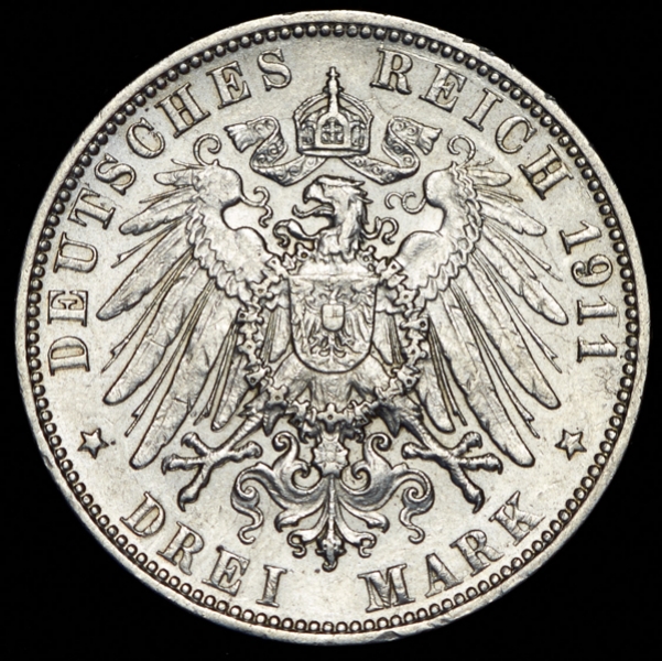 3 марки 1911 (Гамбург)
