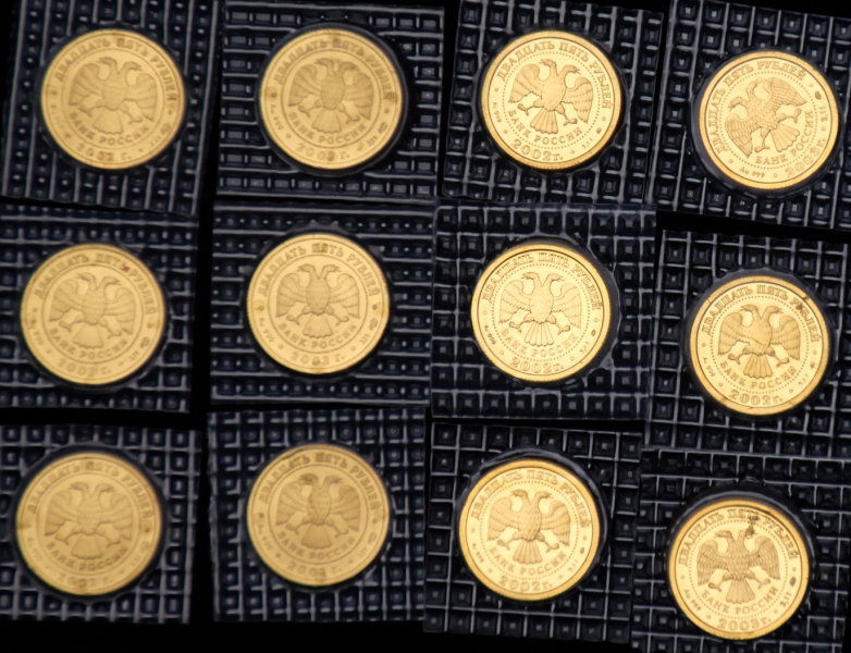 Набор из 12-ти монет "Знаки зодиака"