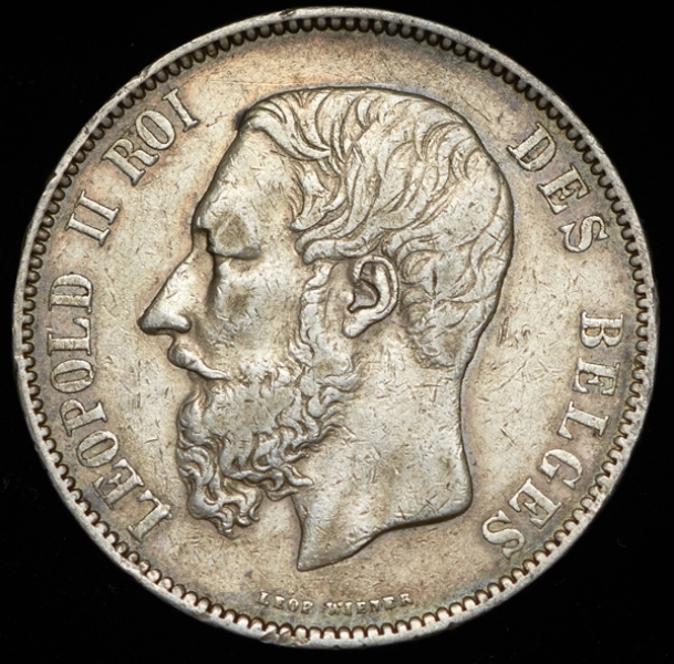 5 франков 1873 (Бельгия)
