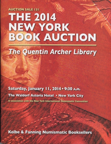 Аукционный каталог Kolbe&Fanning "The 2014 New York Book Auction" 11 января 2014