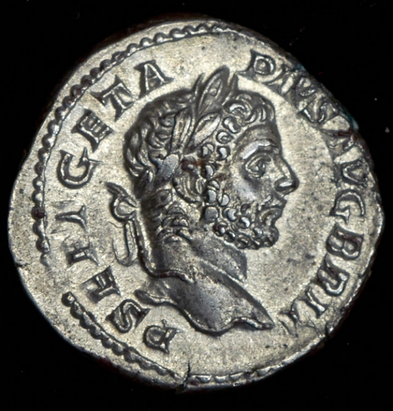 Денарий  Гета  Рим империя