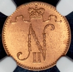 1 пенни 1911 (Финляндия) (в слабе)