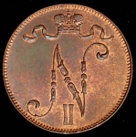 5 пенни 1908 (Финляндия)