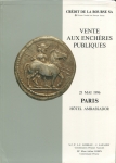 Аукционный каталог Сredit de la Bourse SA 23 мая 1996