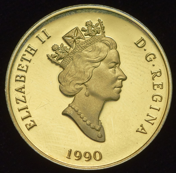 100 долларов 1990 "Международный год грамотности" (Канада)