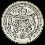 100 франков 1964 (Люксембург)