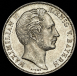 2 гульдена 1856 (Баден)