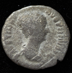 Денарий  Фаустина младшая  Рим империя