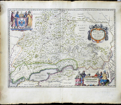 Карта европейской части России 1638-1644