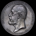 Медаль "Художественно-промышленная выставка в Стокгольме" 1897 (в п/у)