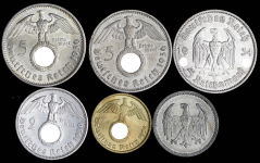 Набор из 6-и монет (Германия)