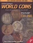 Книга Krause "Standart catalog of world coins 1701-1800. 2nd edition"