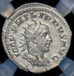 Антониниан  Филипп I Араб  Рим империя (в слабе)