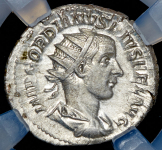 Антониниан  Гордиан III  Рим империя (в слабе)