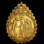 Медаль "Рождение и крещение Христа"