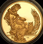 Медаль "В память издания книги "Нюрнбергские счетные жетоны  Россика" 2012