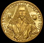 Памятная медаль "500-летие Альбрехт Дюрера" 1971 (Германия)