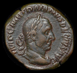 Сестерций  Траян Деций  Рим империя
