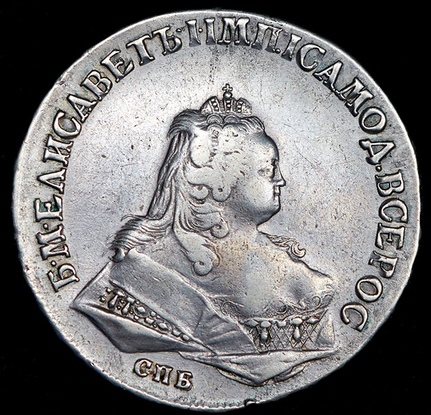 Рубль 1744
