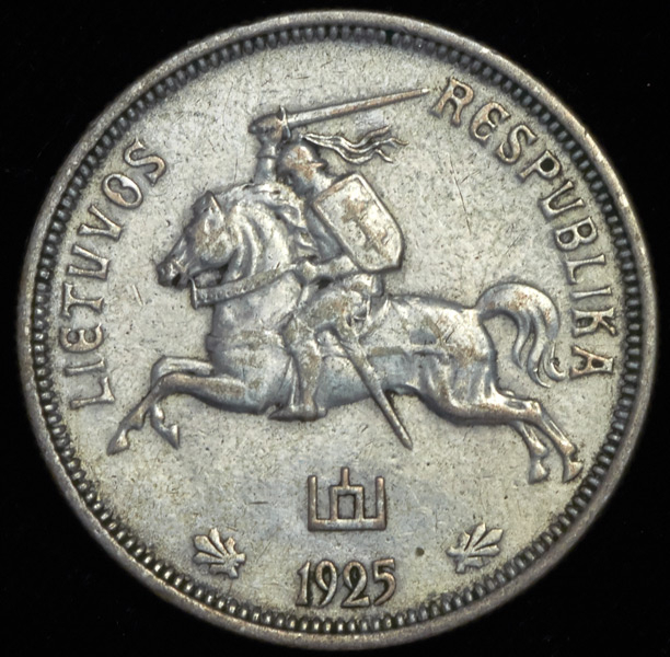 5 лит 1925 (Литва)
