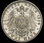 2 марки 1906 (Вюртемберг)