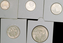 Юбилейный набор памятных монет "50 лет Революции" 1967