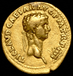 Ауреус  Клавдий  Рим империя