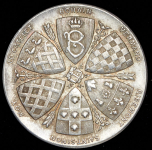 Медаль "Нотариусы округа Сен-Кантен" (Франция)