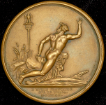 Медаль "Война 1812 года: Переход через Волгу" (Франция)
